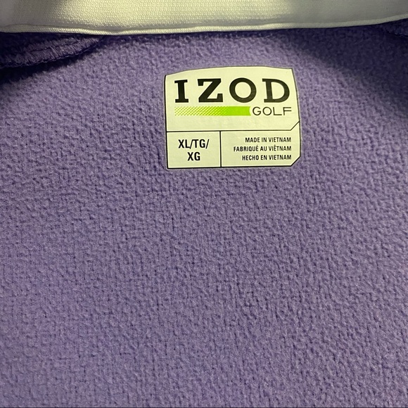 IZOD Women’s Golf Zip Jacket XL - Picture 8 of 9